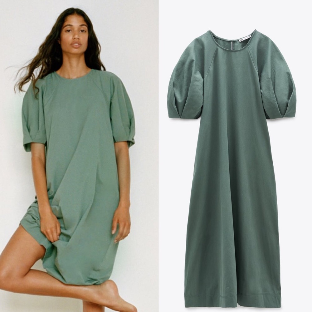 ❌🛑SOLD on ♏️🛑❌Ballon Sleeve Dress - Picture 4 of 9